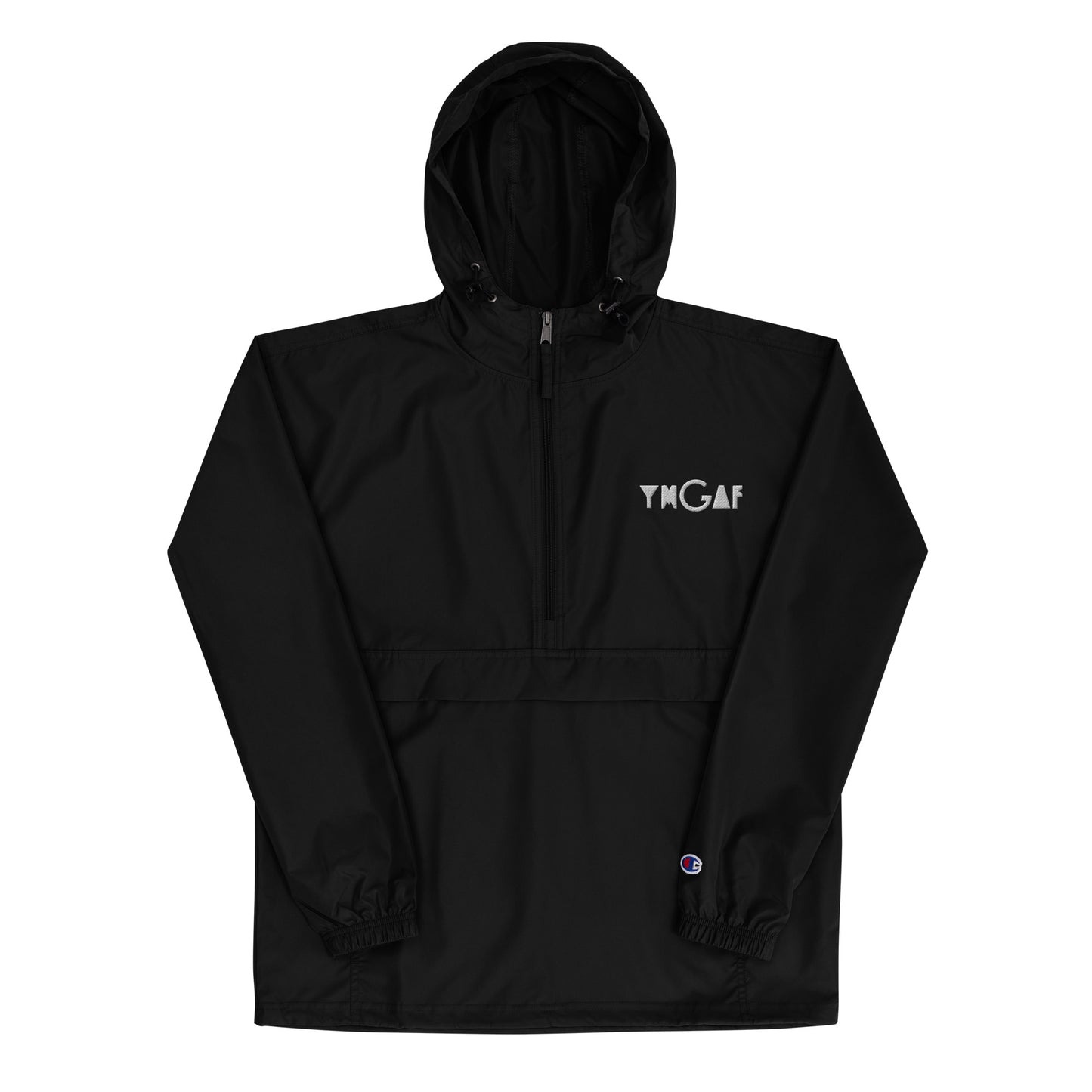 YMGAF x CHAMPION Embroidered Packable Jacket