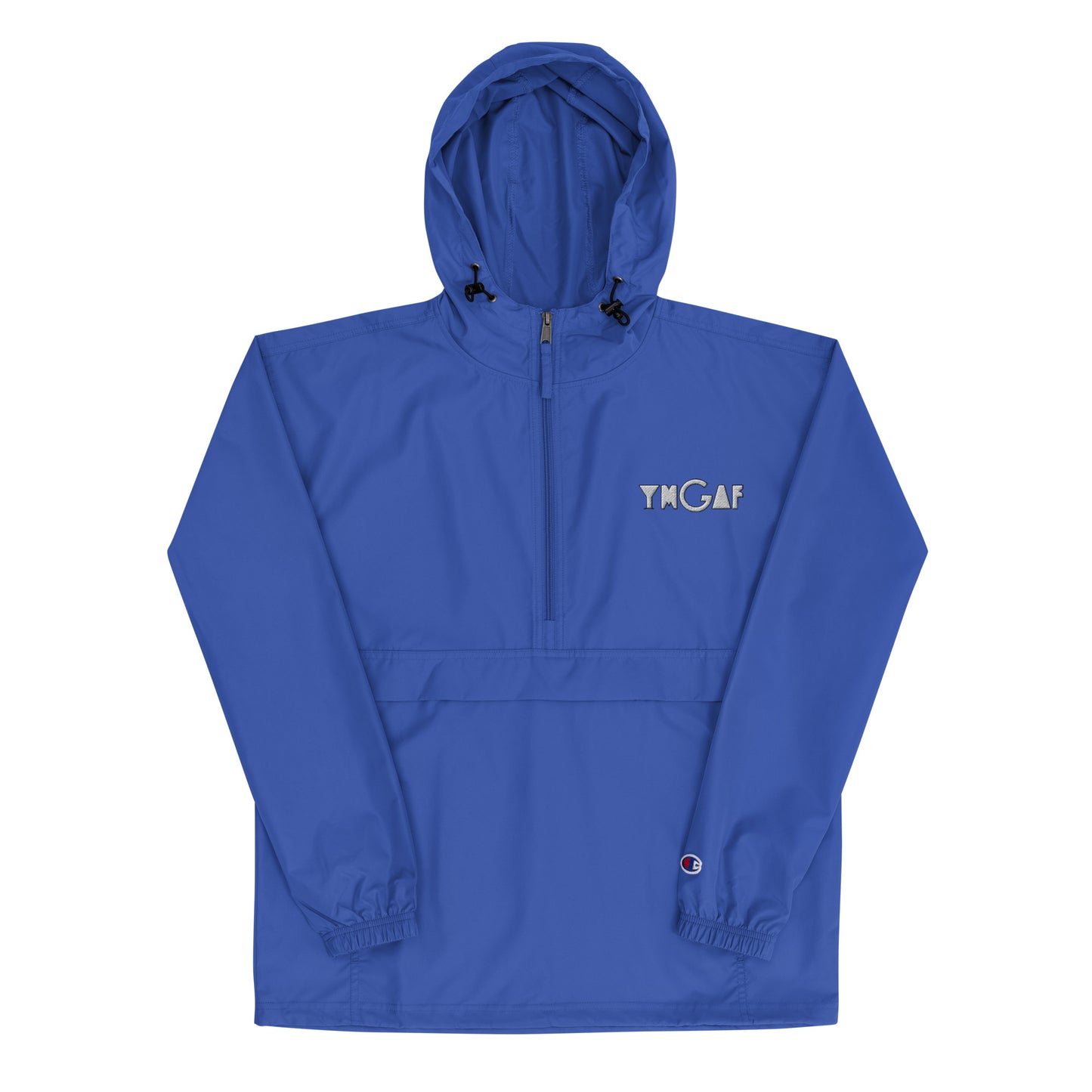 YMGAF x CHAMPION Embroidered Packable Jacket