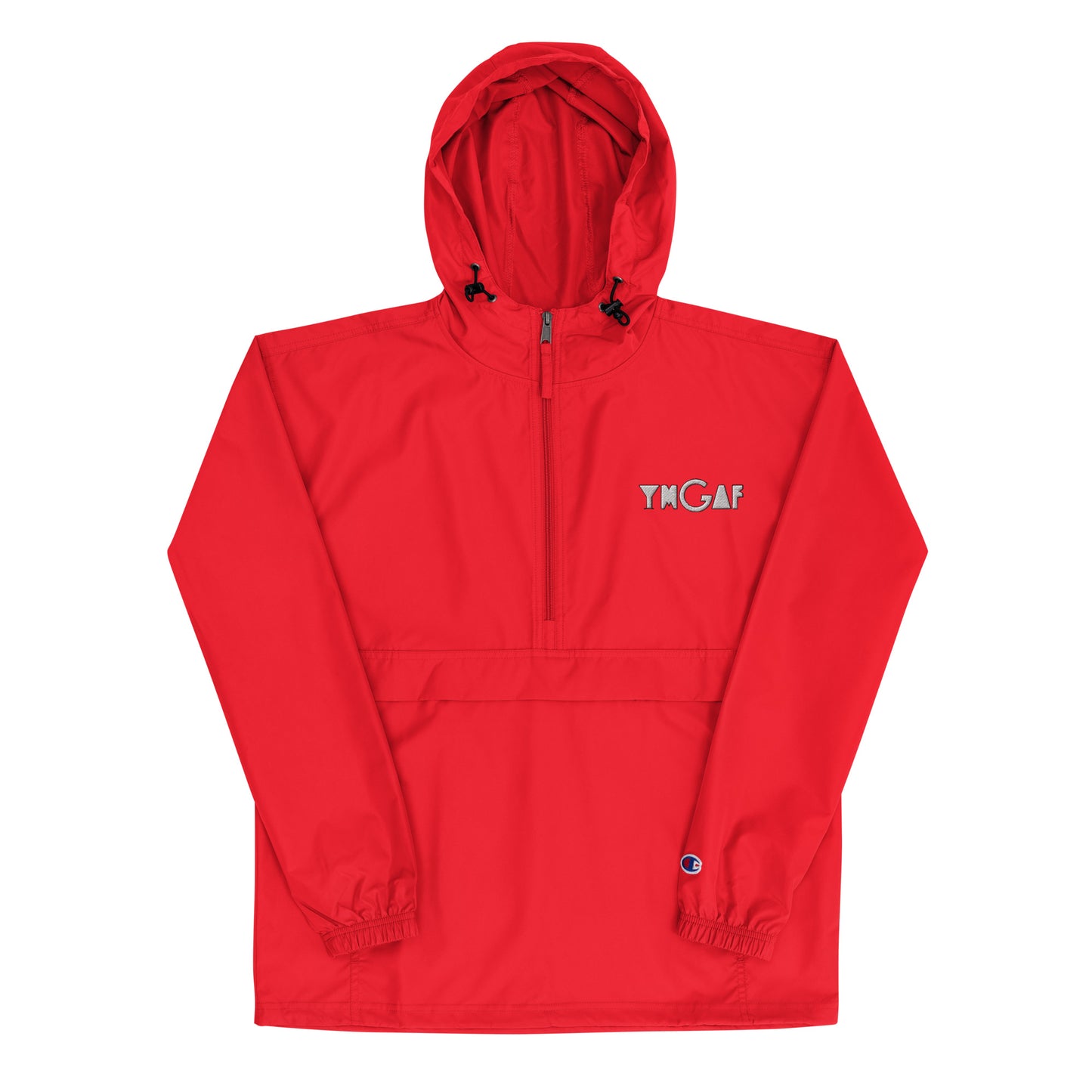 YMGAF x CHAMPION Embroidered Packable Jacket